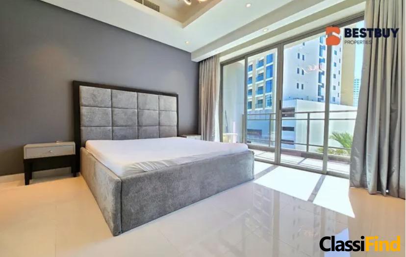 Spacious City View Apartment for Rent in Amwaj Marina: Modern Amenities & Prime Location