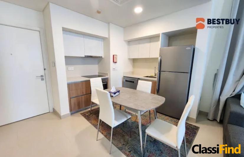 Modern One-Bedroom Apartment for Rent in Marassi Boulevard with Luxury Amenities