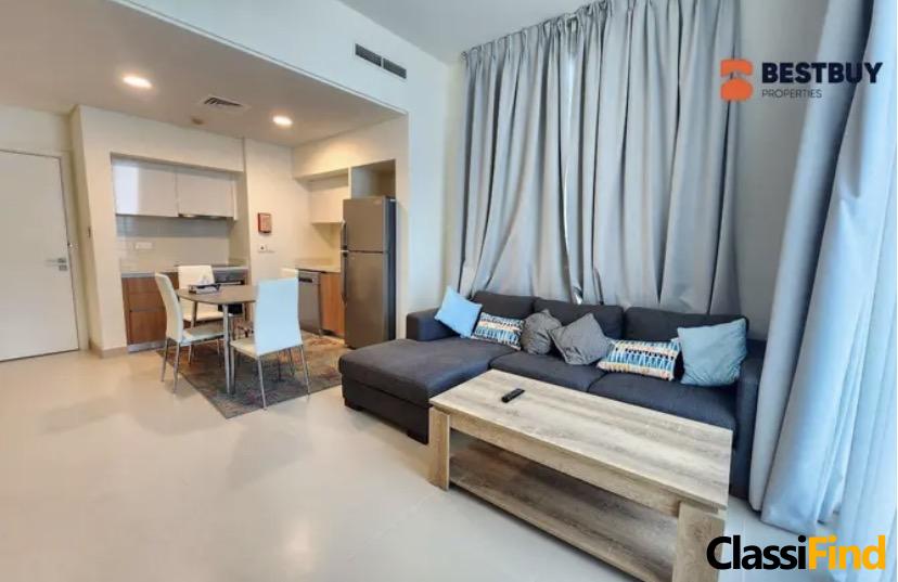 Modern One-Bedroom Apartment for Rent in Marassi Boulevard with Luxury Amenities