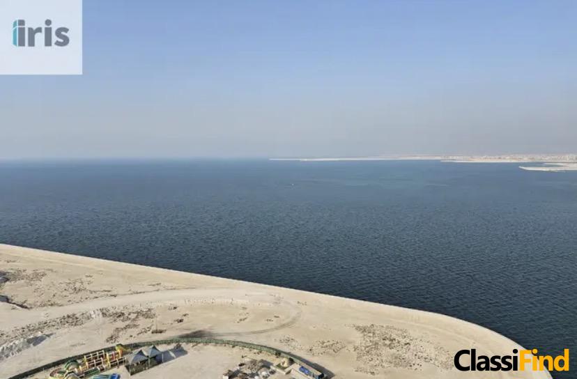 Spacious Sea View Studio with Private Balcony for Rent in Seef Area