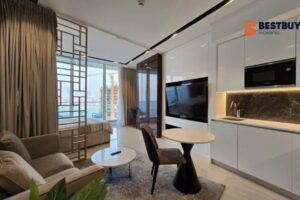 شقة استوديو حديثة للإيجار في مدينة الحديقة المائية، المنامة – موقع متميز ووسائل راحة