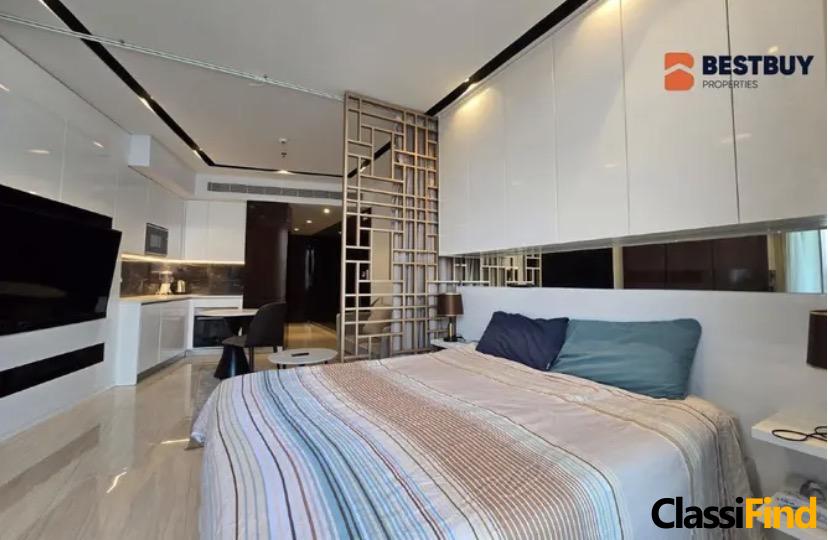 شقة استوديو حديثة للإيجار في مدينة الحديقة المائية، المنامة – موقع متميز ووسائل راحة