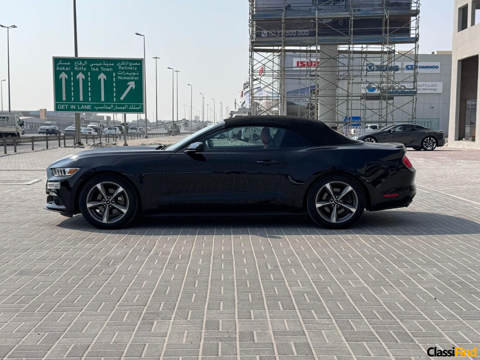 للبيع: فورد موستانغ 2016 أسود في حالة ممتازة – مسافة قليلة ومُصان بالكامل