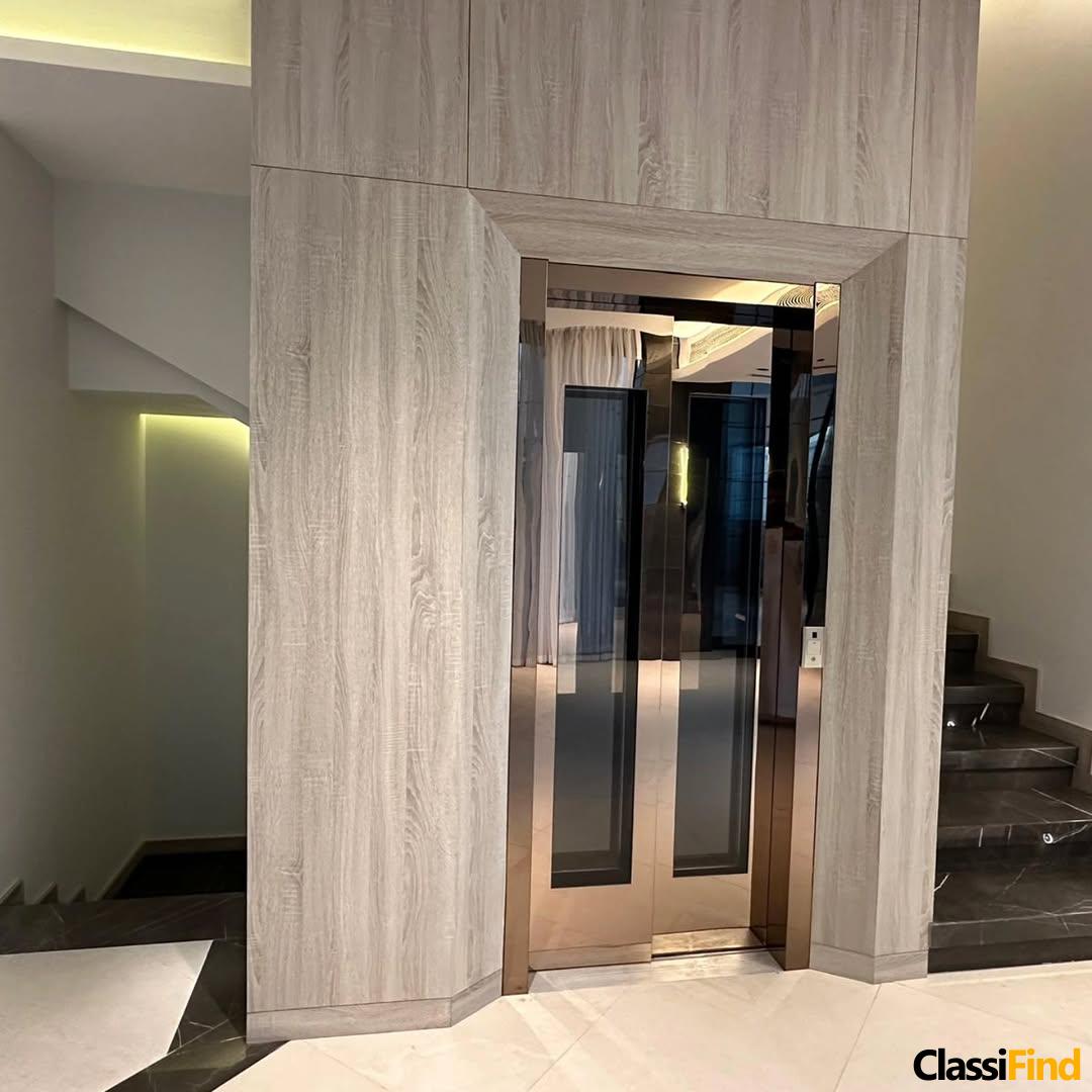 فيلا للبيع في جزيرة دلمونيا مصممة بطريقة مبتكرة وأنيقة ارتفاع مزدوج