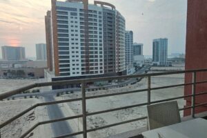 For rent an apartment in Amwaj, excellent location