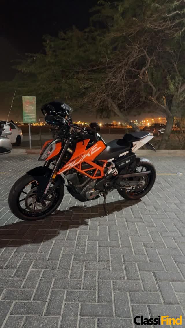 For sale: KTM Duke 390 motorcycle, 2017
