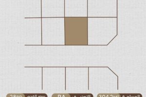 For sale, a distinctive residential land in the Hidd