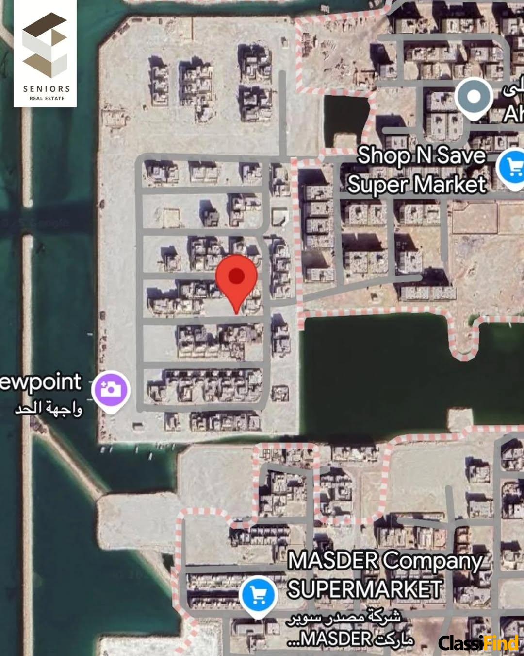 For sale, a distinctive residential land in the Hidd