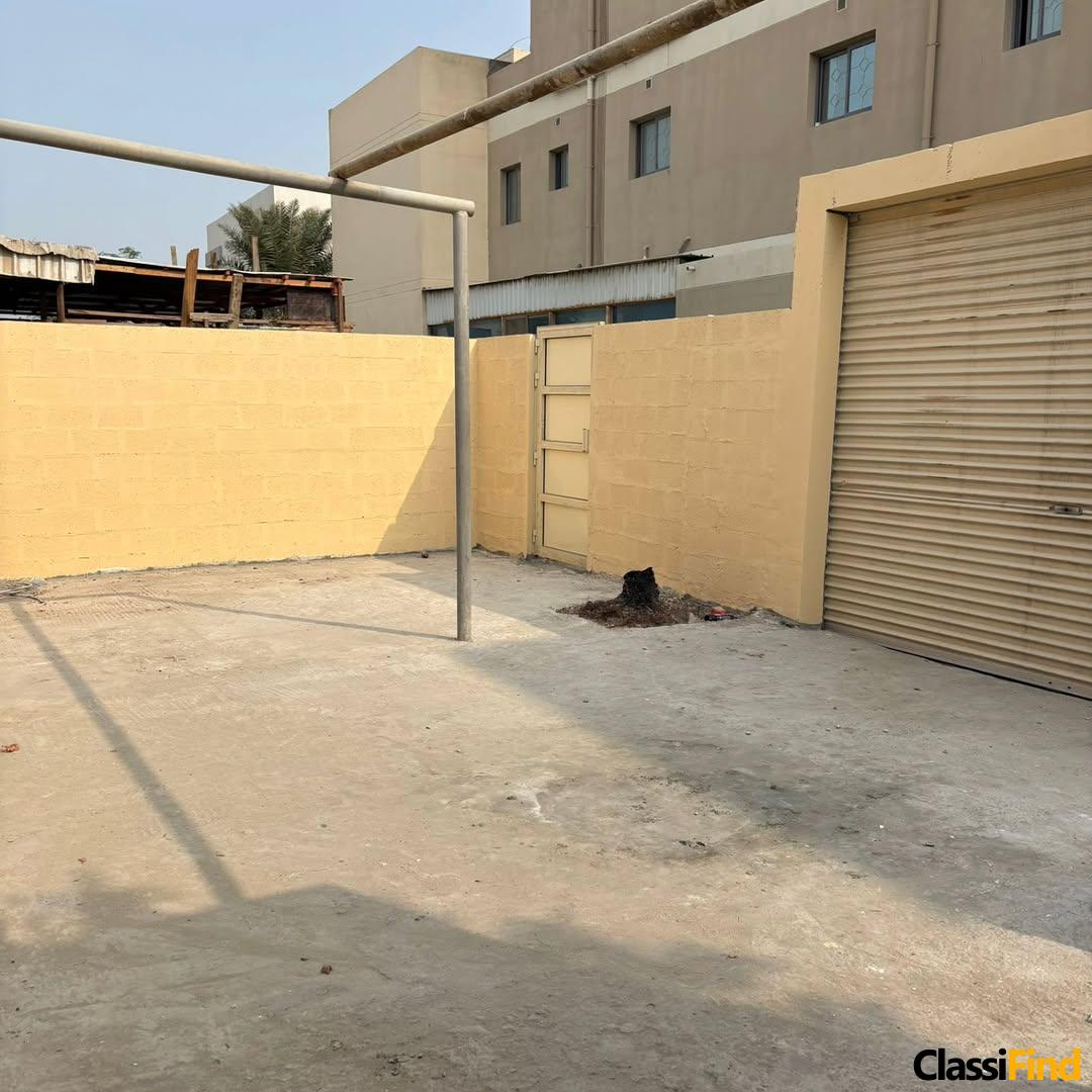 للإيجار: شقة في الطابق الأرضي مع مساحة خارجية