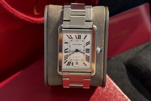Cartier Tank Steel Reference W5200028