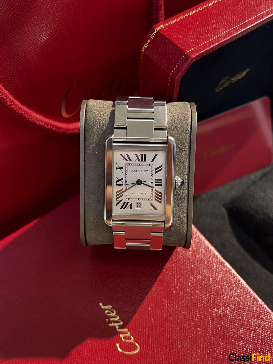 Cartier Tank Steel Reference W5200028