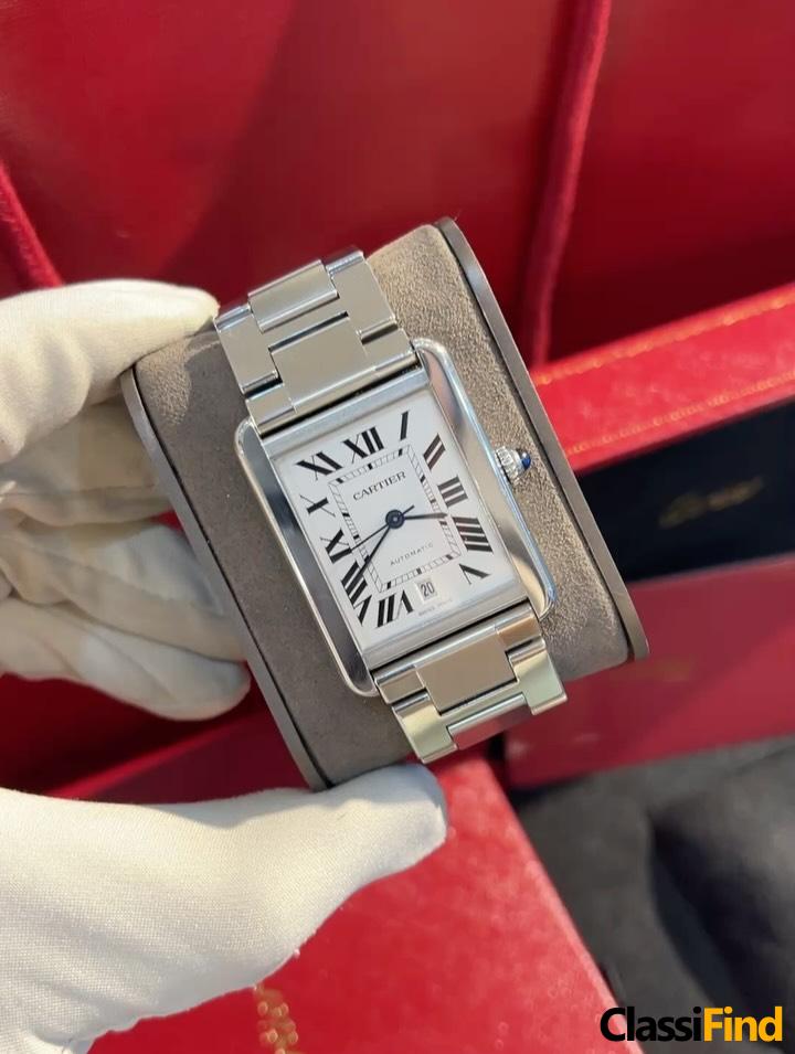 Cartier Tank Steel Reference W5200028