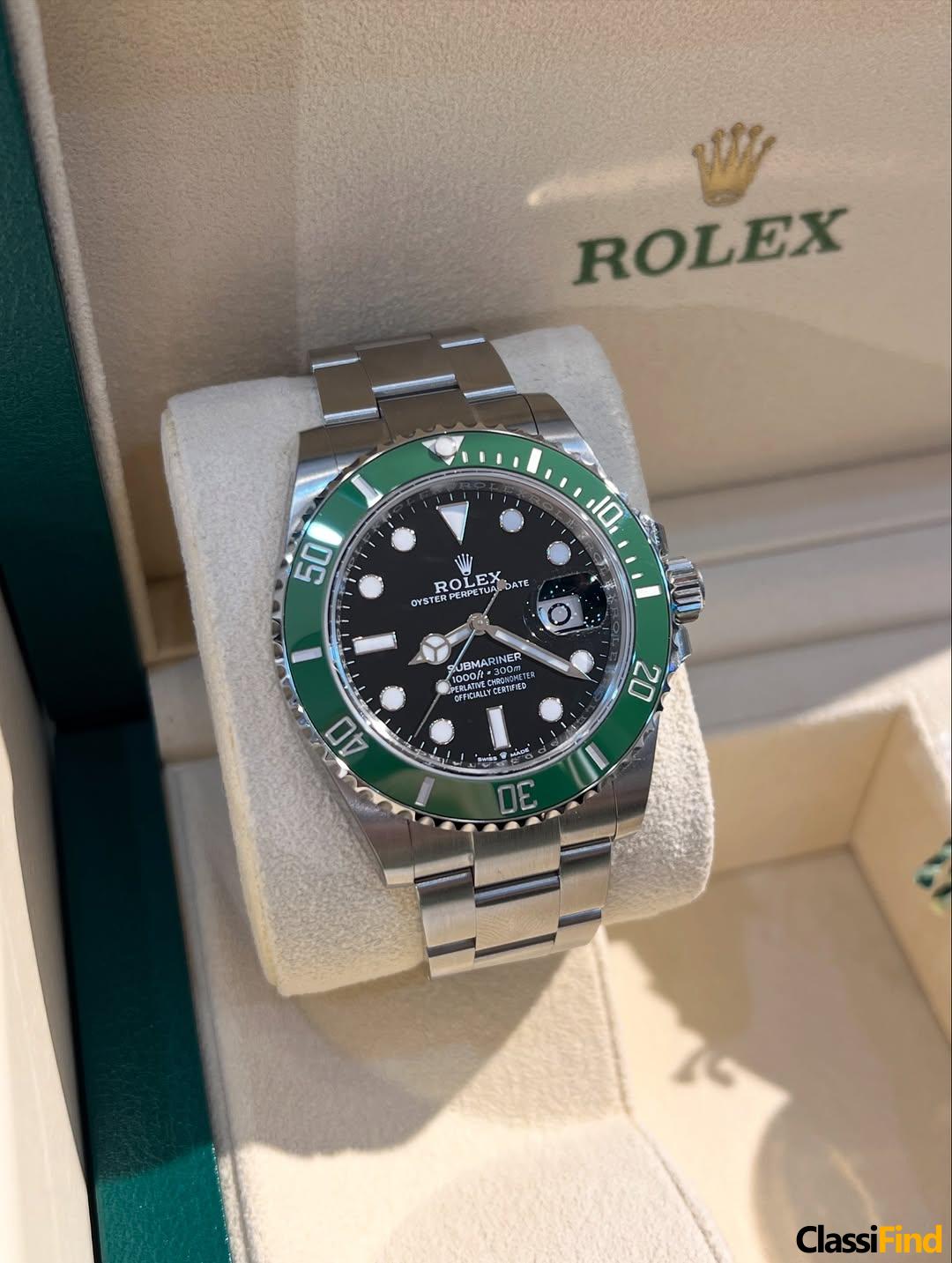 Starbucks SUBMARINER Date Year : 2024 Reference M126610LV