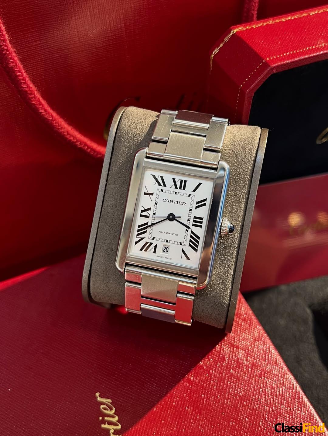 Cartier Tank Steel Reference W5200028