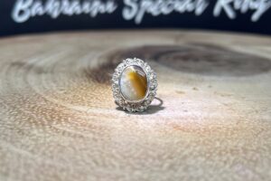 Stone – Aqeeq Origin – Yemen Italian silver ladies ring