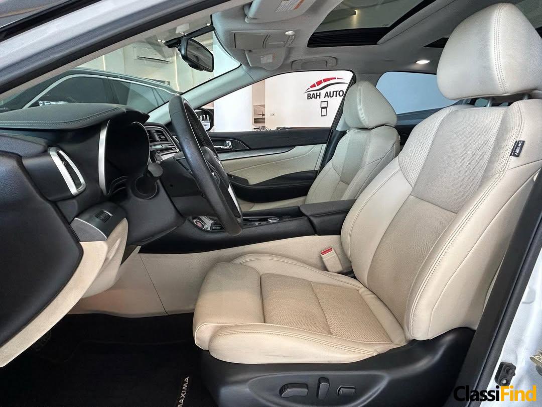 FOR SALE : NISSAN MAXIMA SV The model : 2017