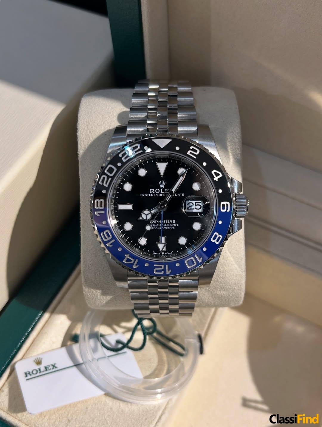 GMT – MASTER II Batman 40 mm Reference 126710BLNR