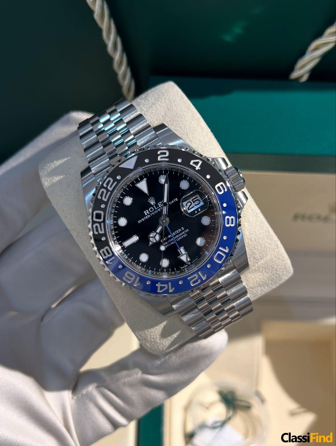 GMT – MASTER II Batman 40 mm Reference 126710BLNR