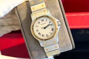 Cartier Steel and gold