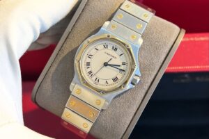 Cartier Steel and gold