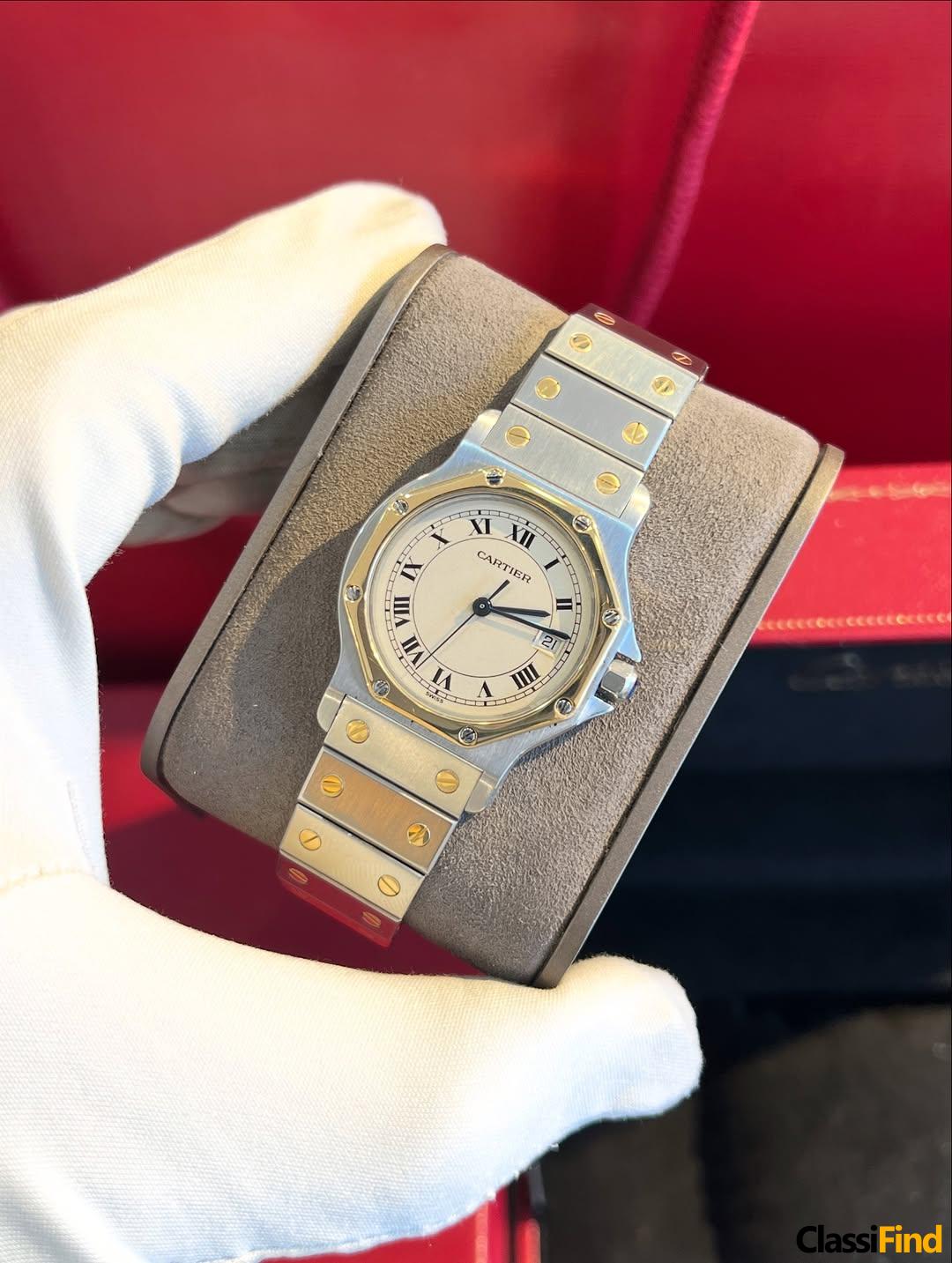 Cartier Steel and gold