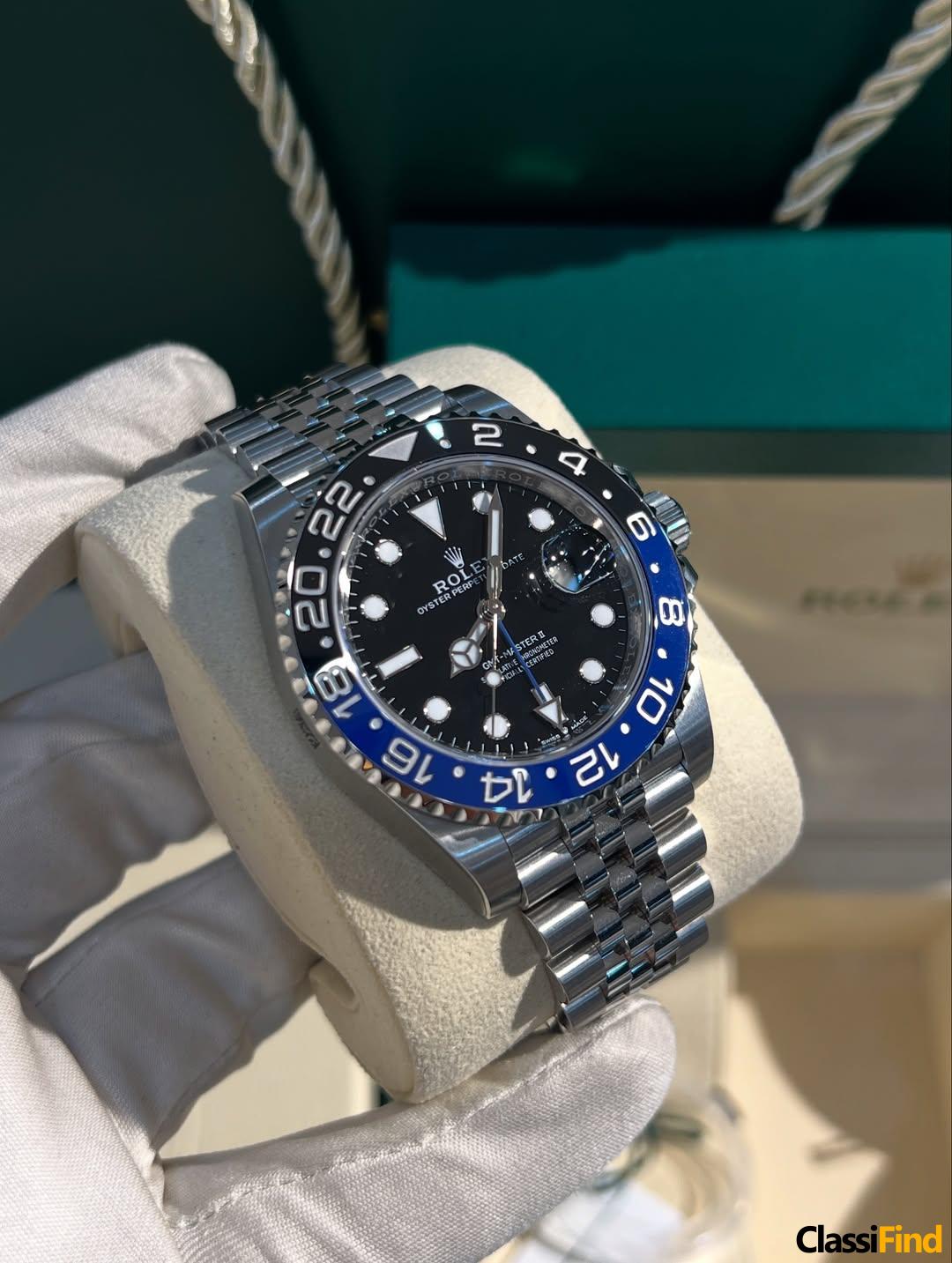 GMT – MASTER II Batman 40 mm Reference 126710BLNR