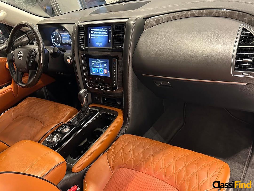 NISSAN PATROL PLATINUM V8 The model : 2021