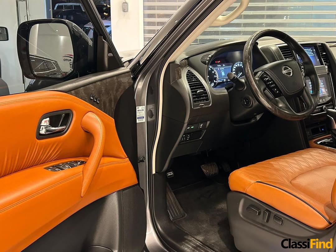 NISSAN PATROL PLATINUM V8 The model : 2021