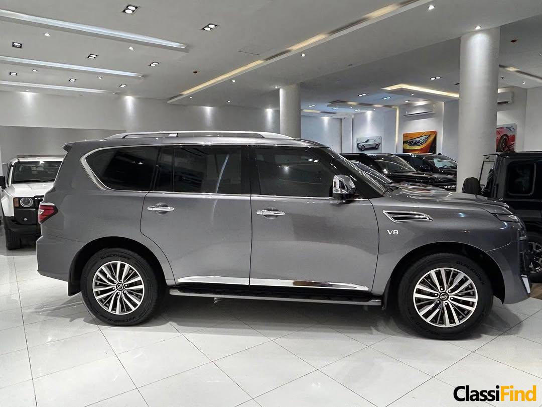 NISSAN PATROL PLATINUM V8 The model : 2021