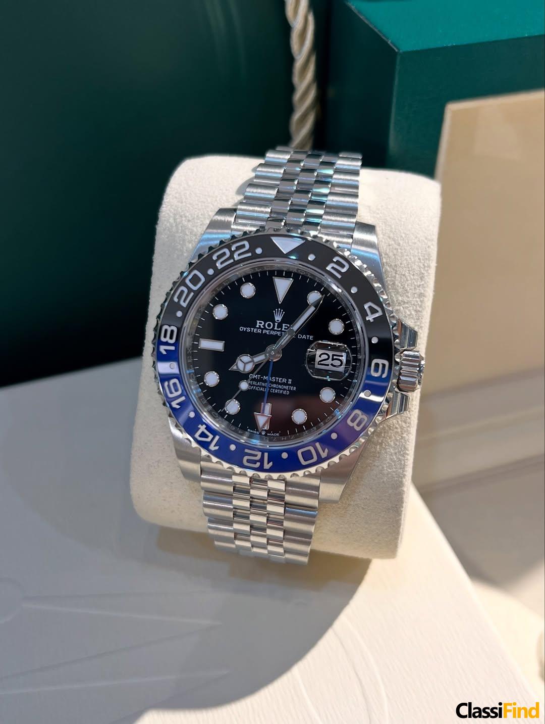 GMT – MASTER II Batman 40 mm Reference 126710BLNR