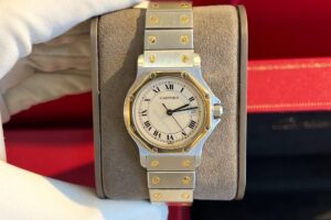 Cartier Steel and gold