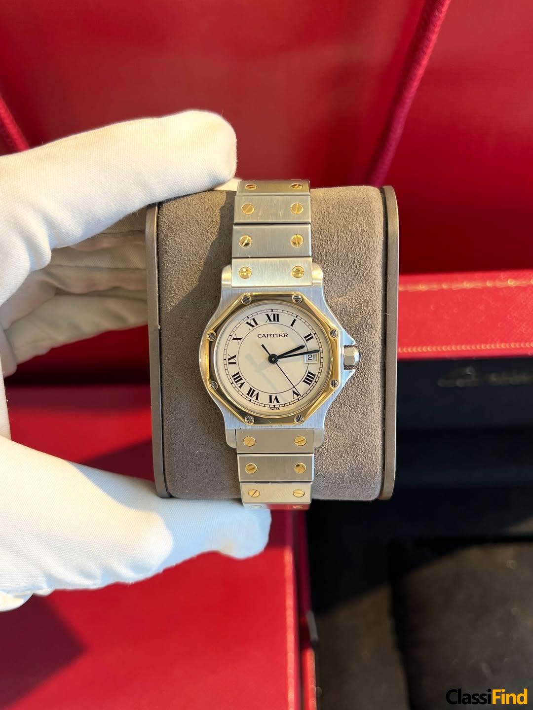 Cartier Steel and gold