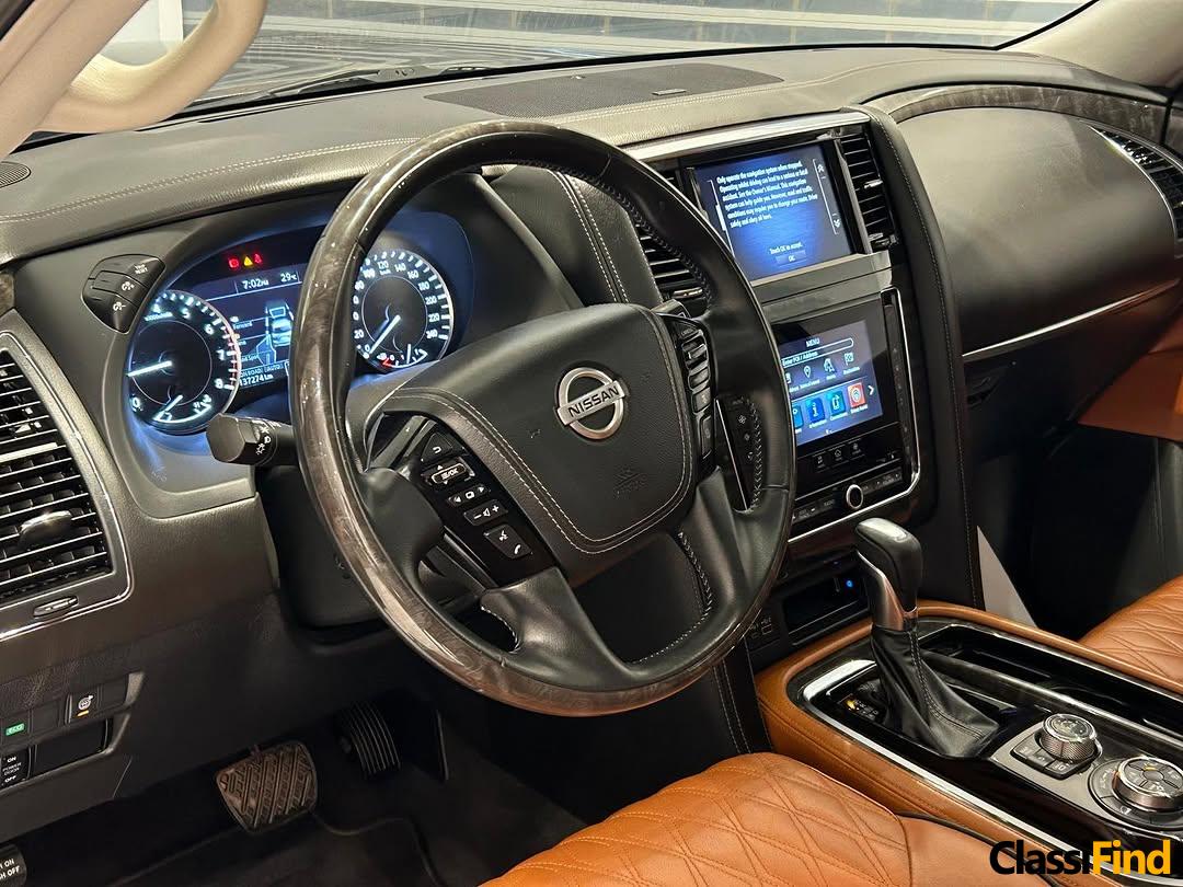 NISSAN PATROL PLATINUM V8 The model : 2021