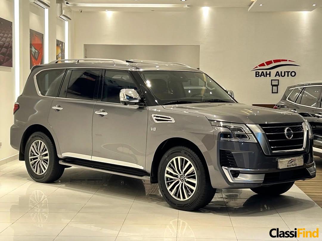NISSAN PATROL PLATINUM V8 The model : 2021