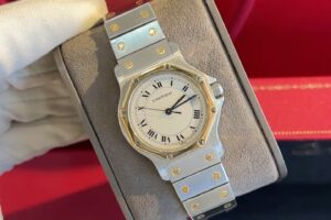 Cartier Steel and gold