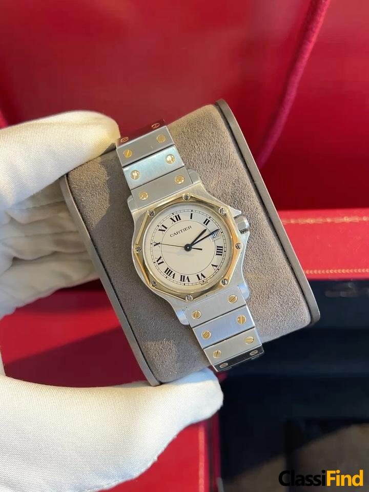 Cartier Steel and gold