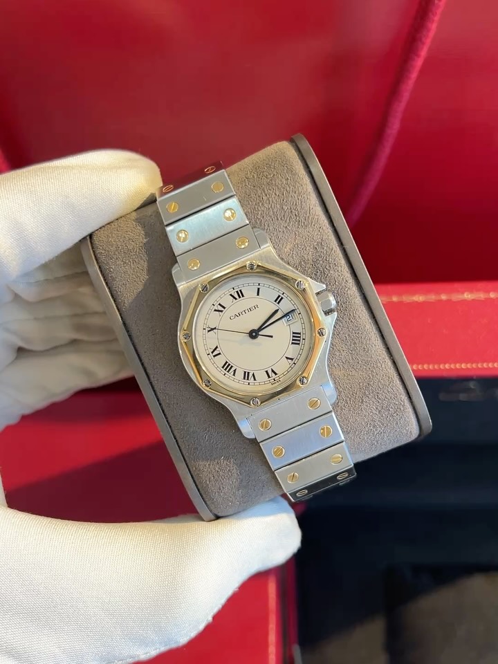 Cartier Steel and gold