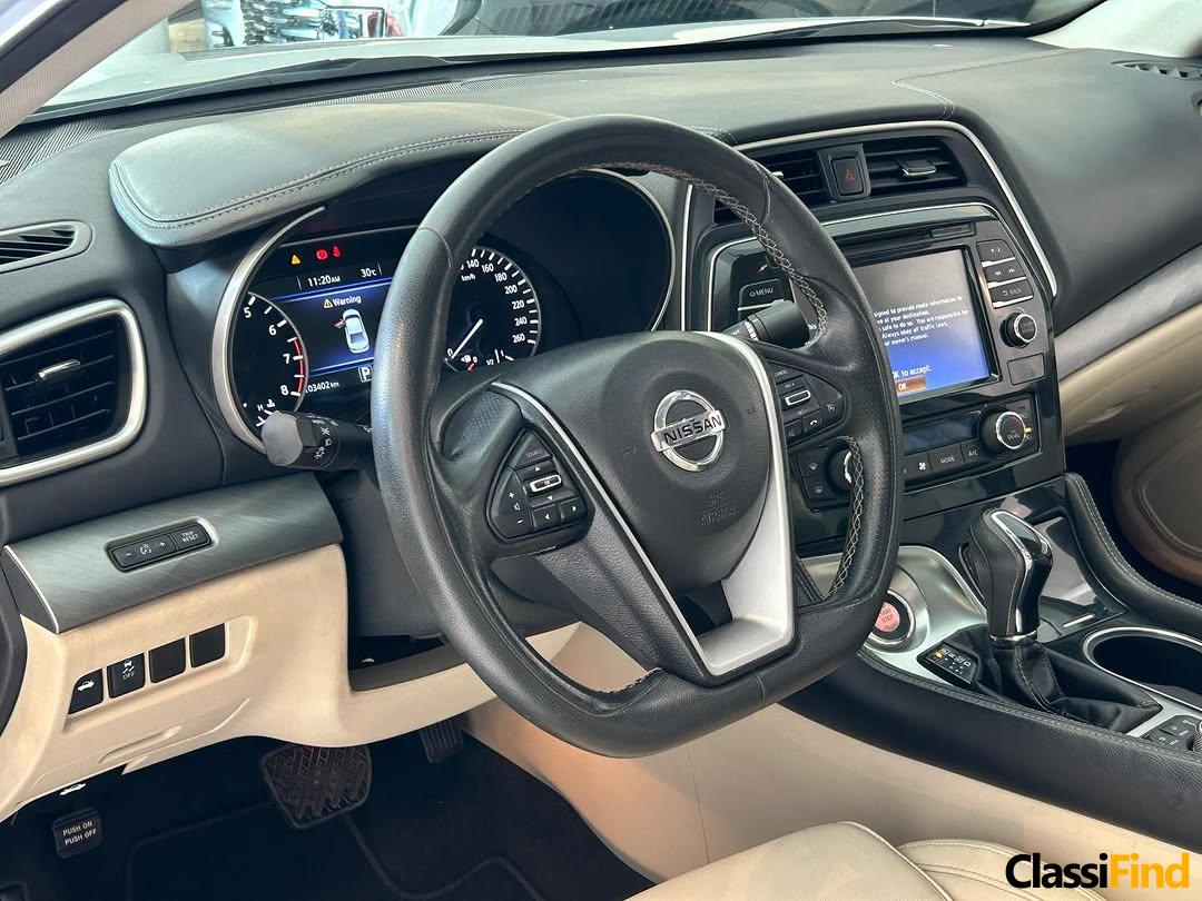 FOR SALE : NISSAN MAXIMA SV The model : 2017