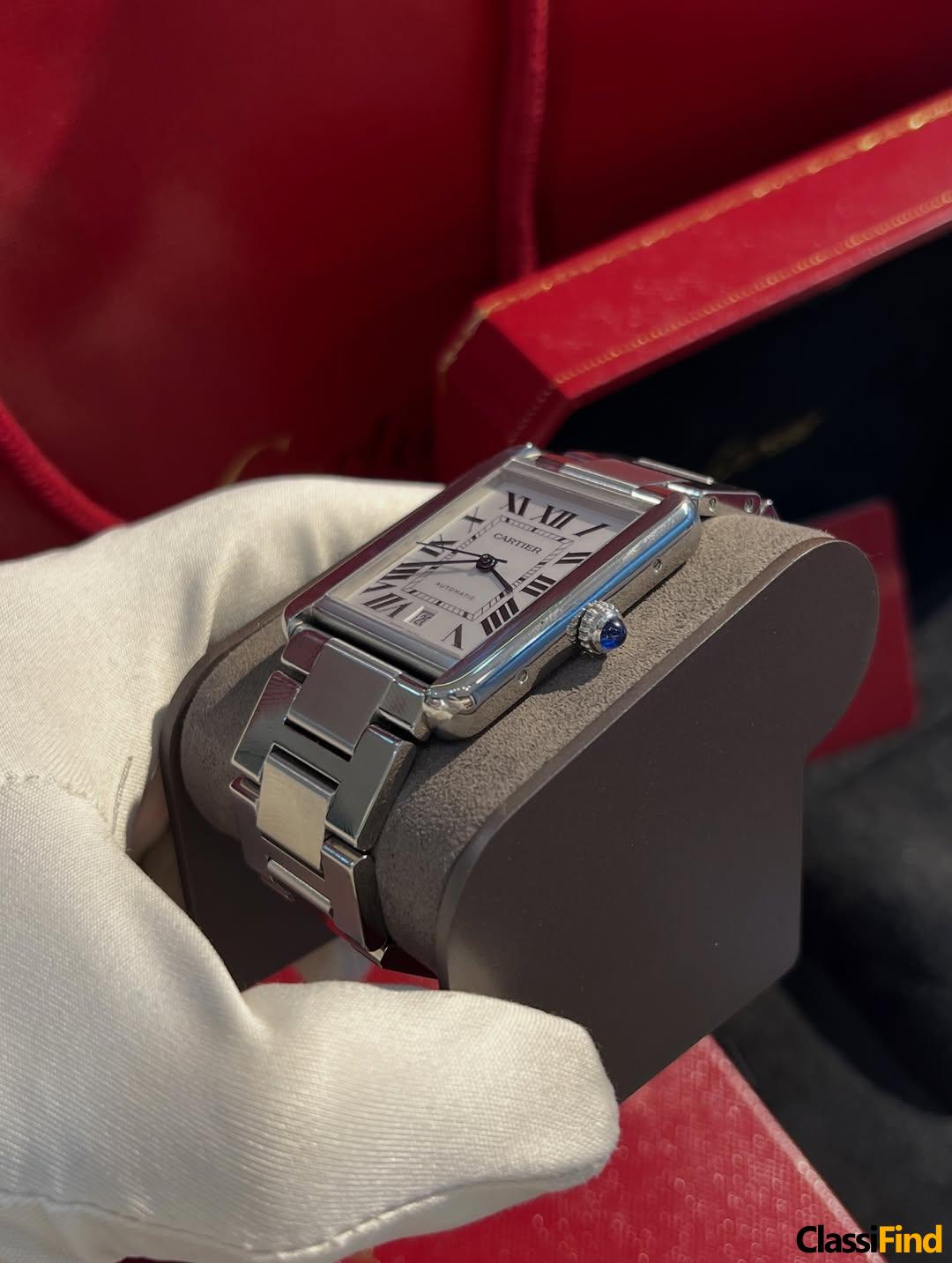 Cartier Tank Steel Reference W5200028