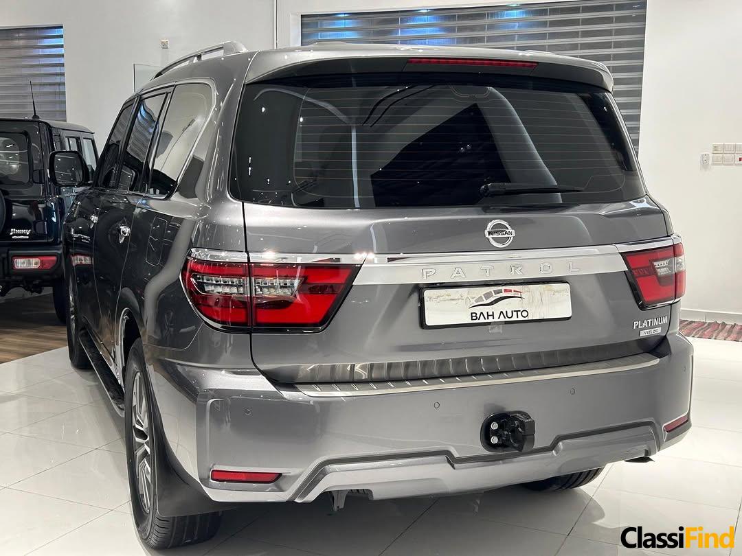 NISSAN PATROL PLATINUM V8 The model : 2021