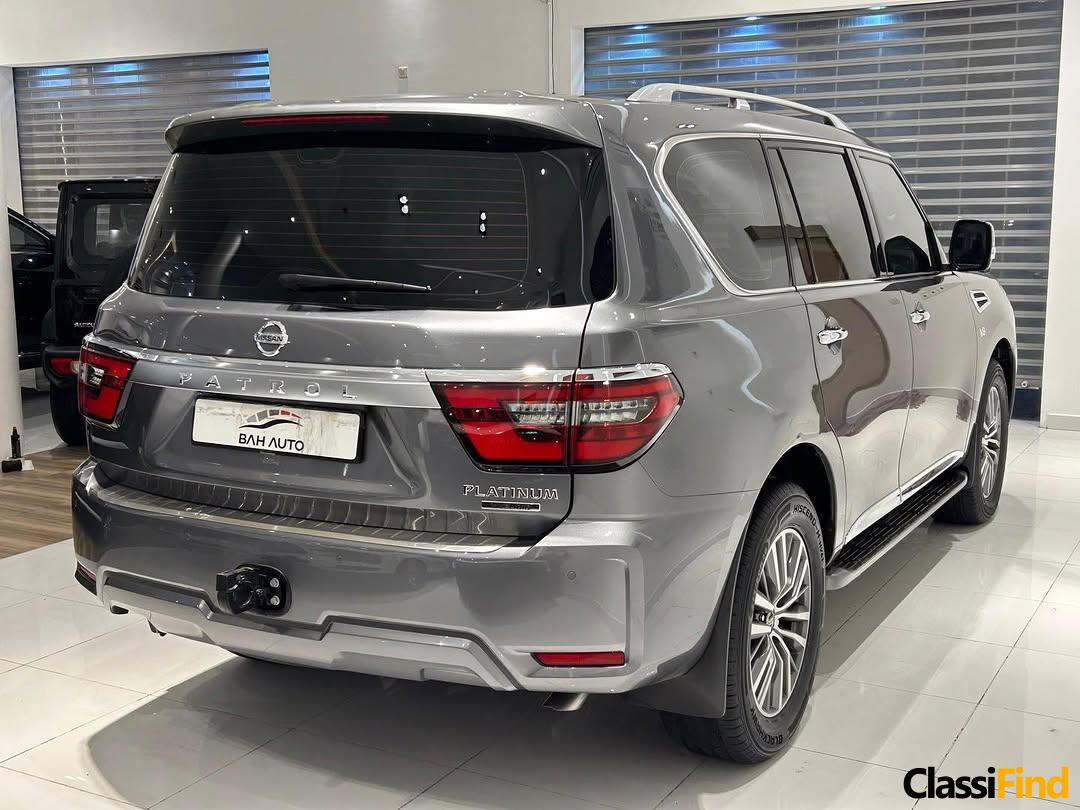 NISSAN PATROL PLATINUM V8 The model : 2021