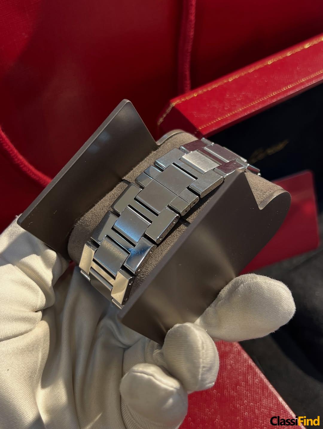 Cartier Tank Steel Reference W5200028