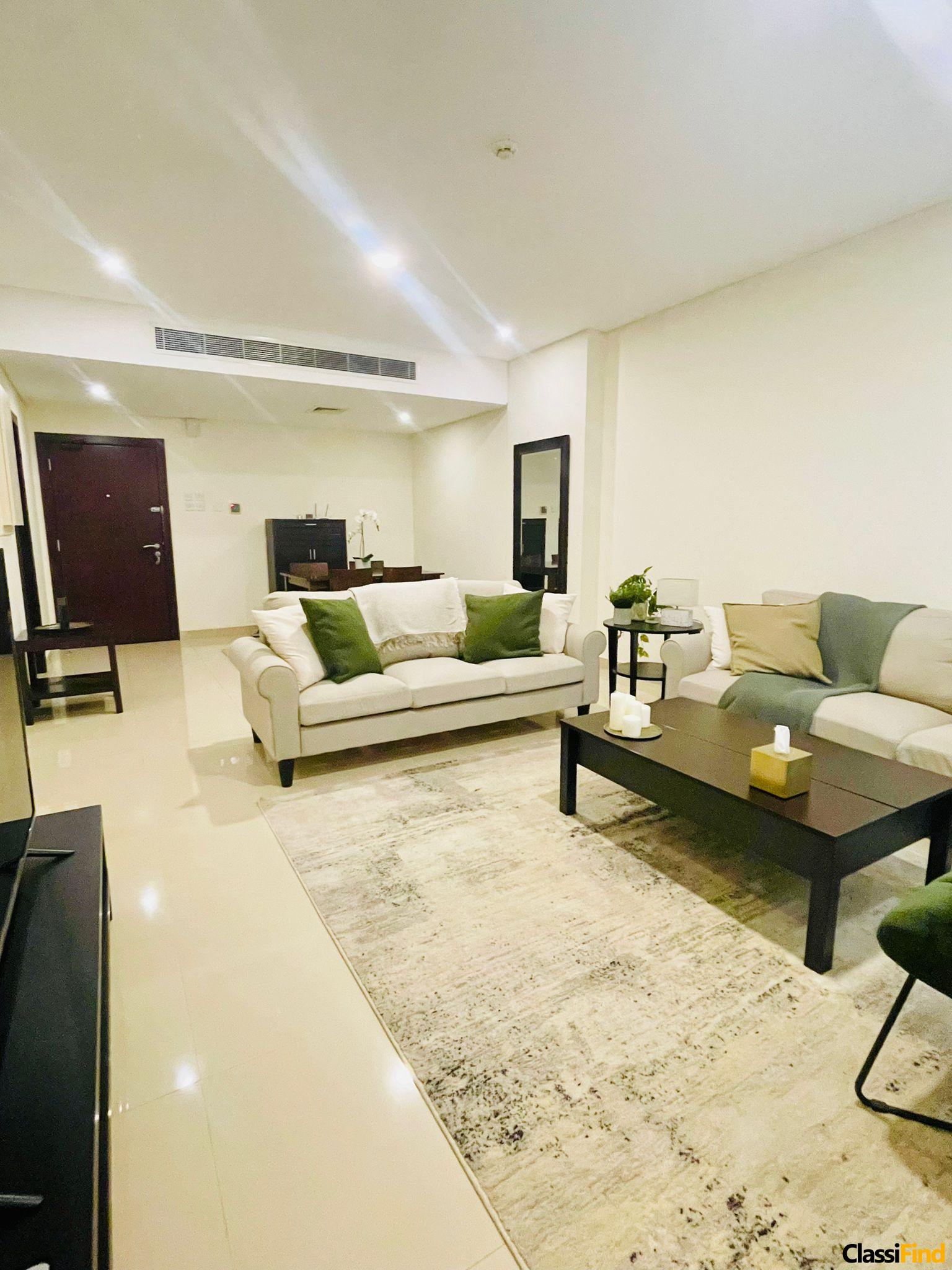 شقق فاخرة 1BHK و2BHK للإيجار في البسيتين – البحرين