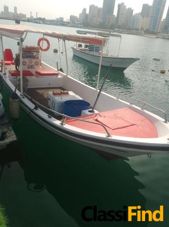 For Sale: AL NAWRAS 27 ft Boat with Dual Yamaha 85hp Engines – Good Condition!