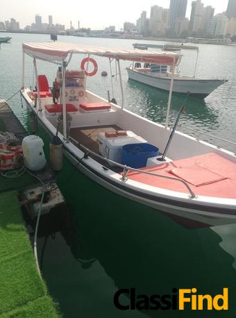 For Sale: AL NAWRAS 27 ft Boat with Dual Yamaha 85hp Engines – Good Condition!