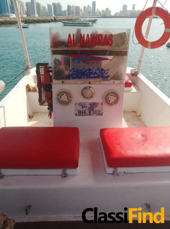 For Sale: AL NAWRAS 27 ft Boat with Dual Yamaha 85hp Engines – Good Condition!