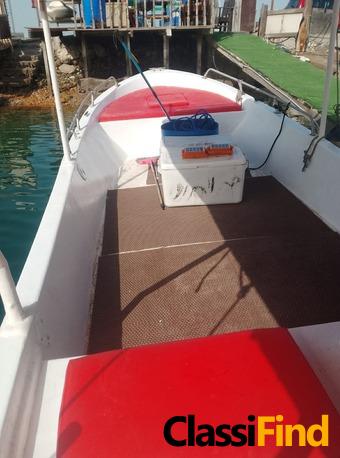 For Sale: AL NAWRAS 27 ft Boat with Dual Yamaha 85hp Engines – Good Condition!