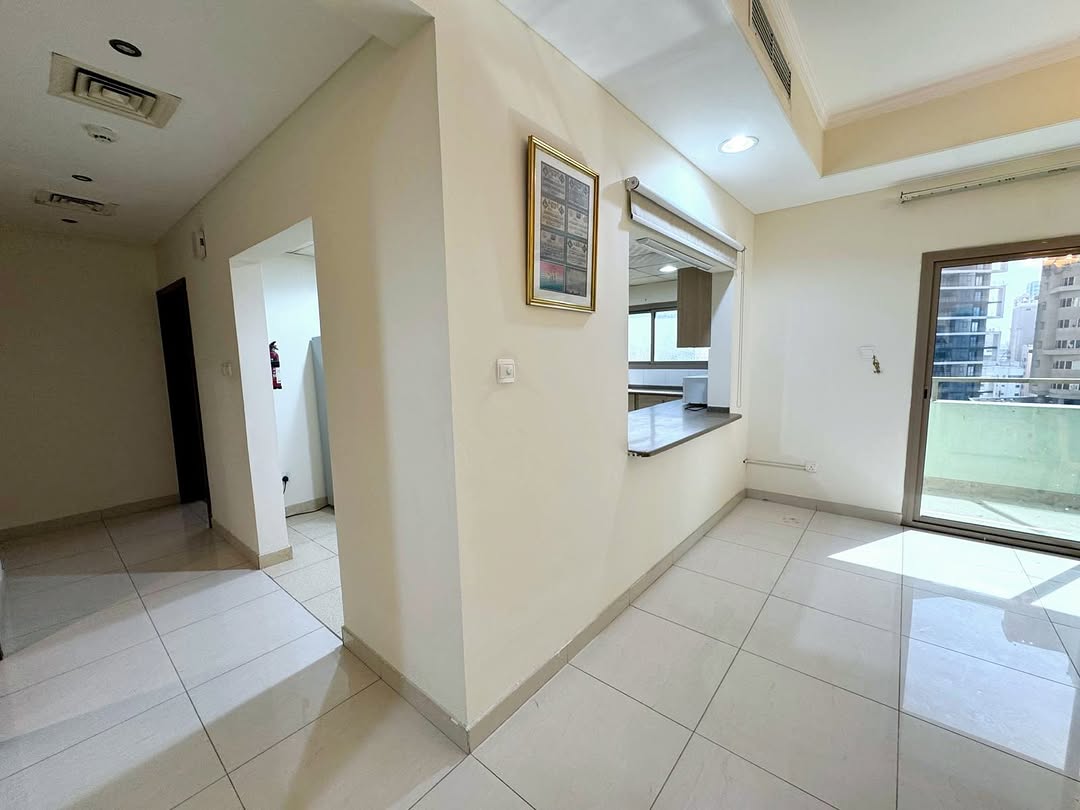 Spacious 2BR apartment in Juffair with maid room, store room, and 3 balconies — all in a premium high-rise with city views
