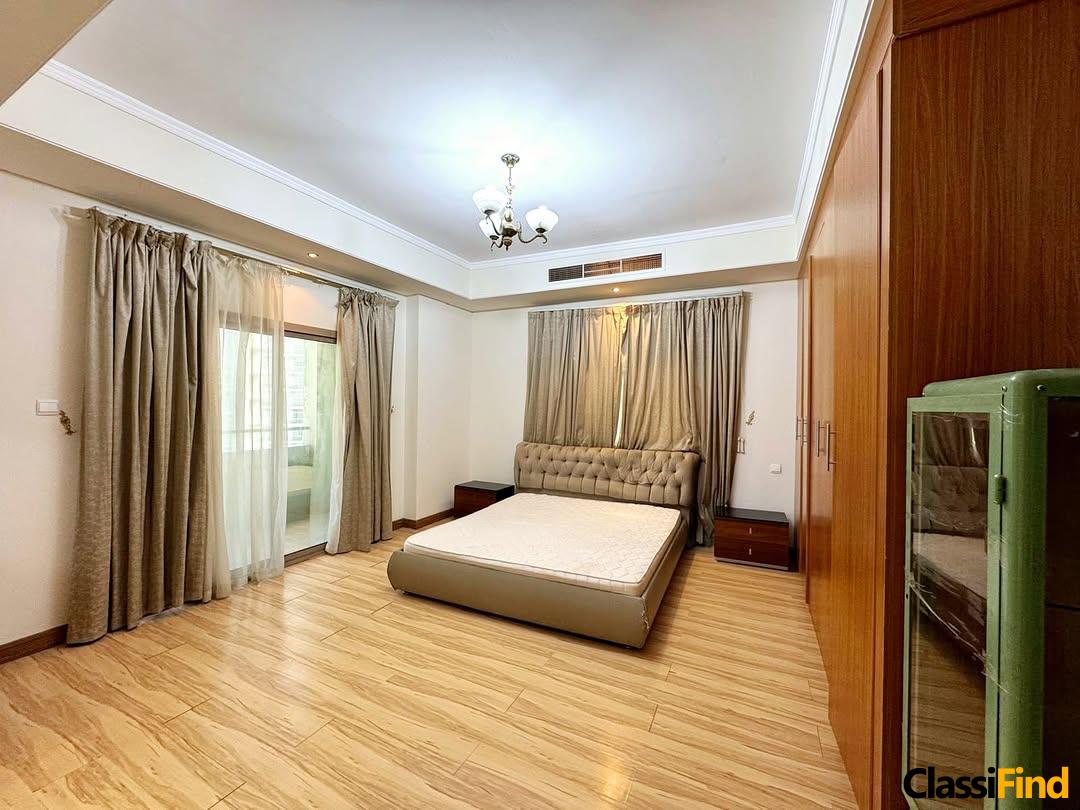 Spacious 2BR apartment in Juffair with maid room, store room, and 3 balconies — all in a premium high-rise with city views