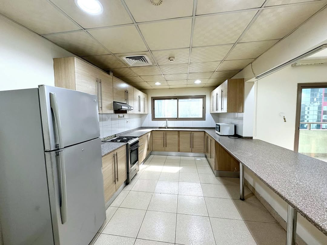 Spacious 2BR apartment in Juffair with maid room, store room, and 3 balconies — all in a premium high-rise with city views